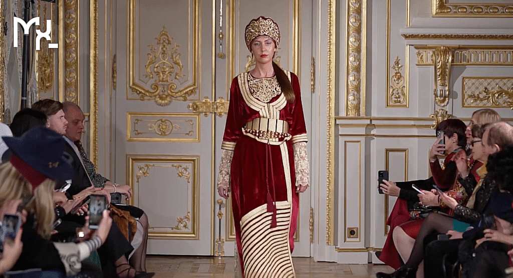 La Aziza Belkheyat: Oriental Masterpiece at Paris Fashion Week – L’atelier X