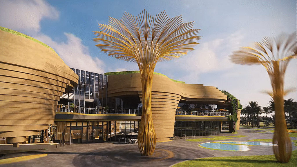 Discover the future Morocco Mall Marrakech: 135,000 sqm of shopping, luxury, gastronomy, and leisure. Get ready to explore the must-visit destination of 2025.