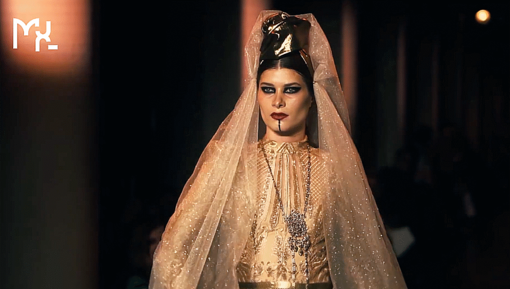 Yasmine Yeya: Elegance and Volume at Oriental Fashion Week Paris